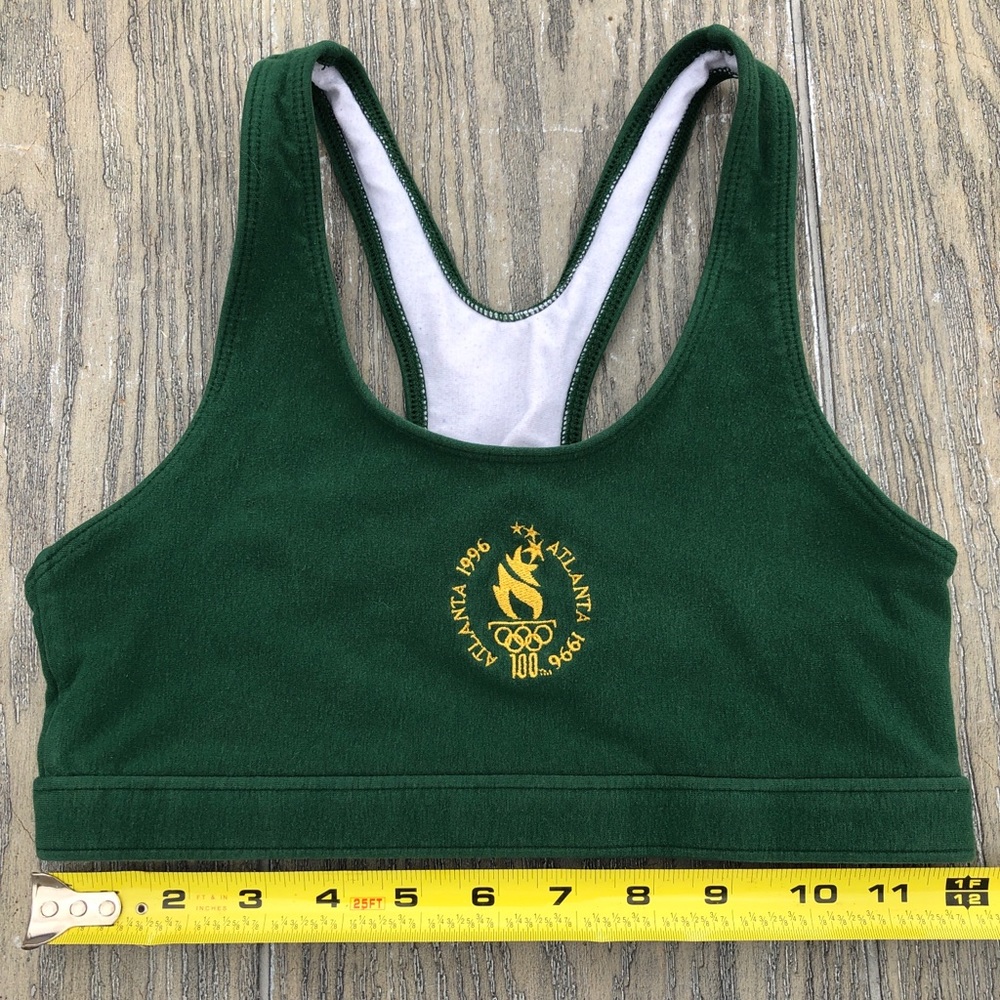 Authentic VTG 1996 Atlanta Olympic Games Sport Bra SzM 34B/C Champion Jogbra